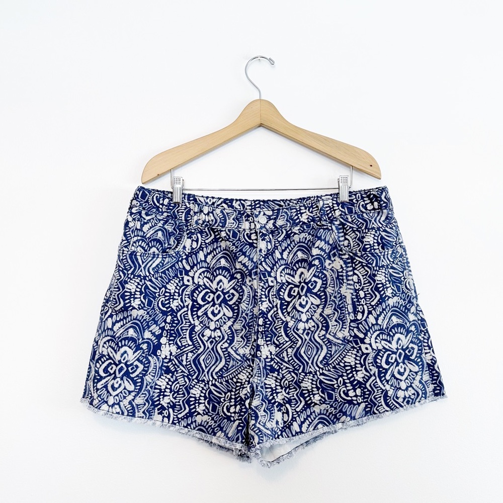 ANTHROPOLOGIE pilcro printed shorts